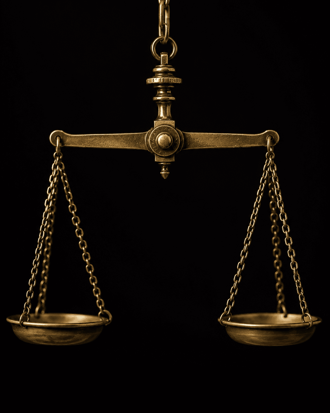 Antique brass assay scale, the instrument of measured trust behind every financial advisor website design decision