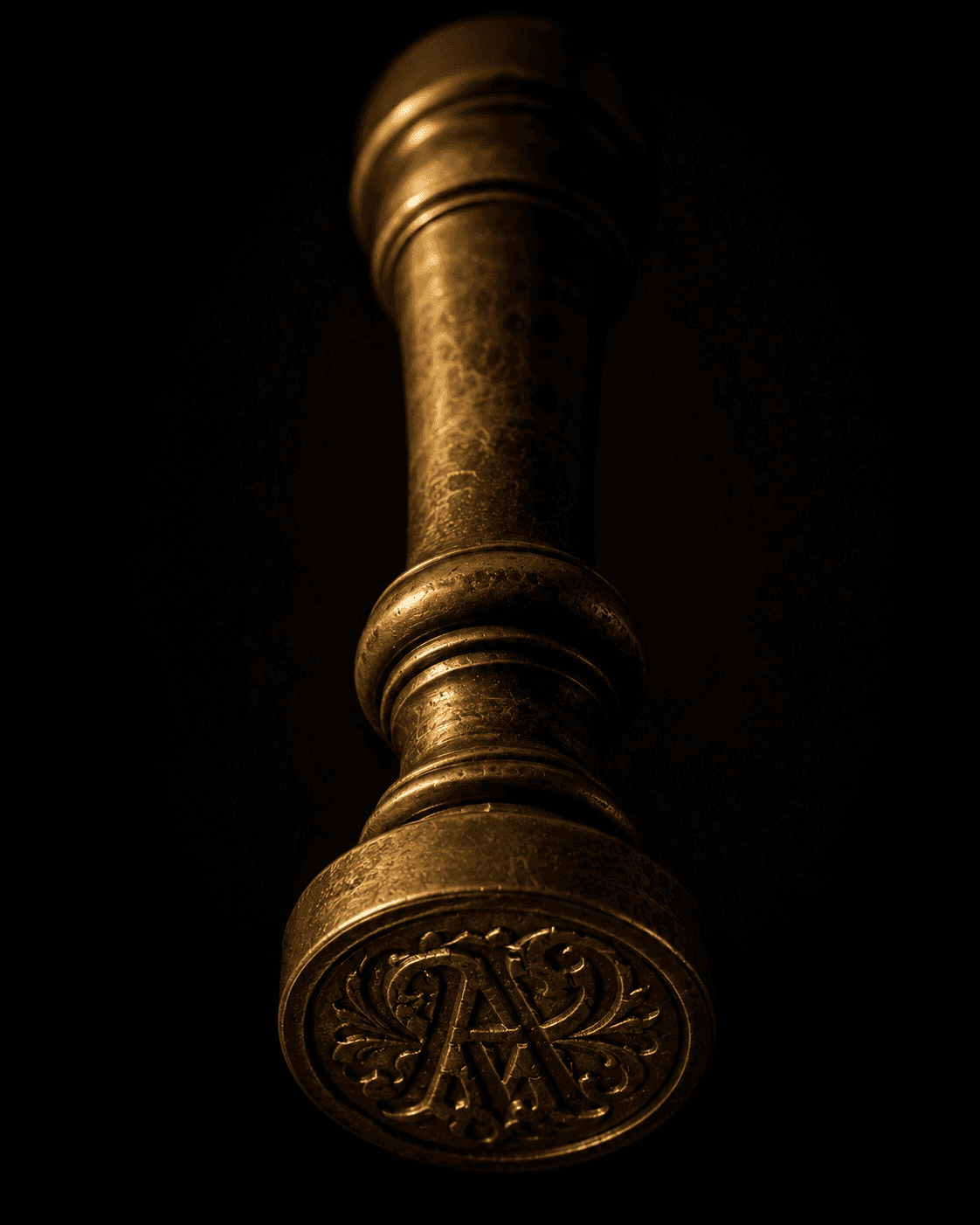 Antique wax seal stamp, the mark of authority law firm web design must establish before the first client call